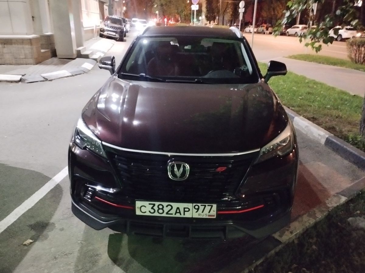 Changan CS85 I поколение 2.0 AT (224 л.с.) Base Фиолетовый 2022 с пробегом 56 632 км
