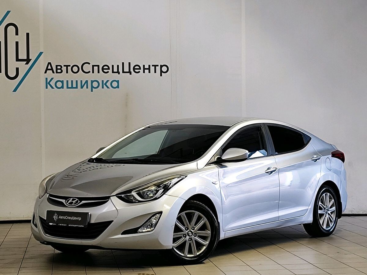 Hyundai Elantra V (MD) [рестайлинг] 1.6 AT (132 л.с.) Active Серебристый 2014 с пробегом 132 733 км