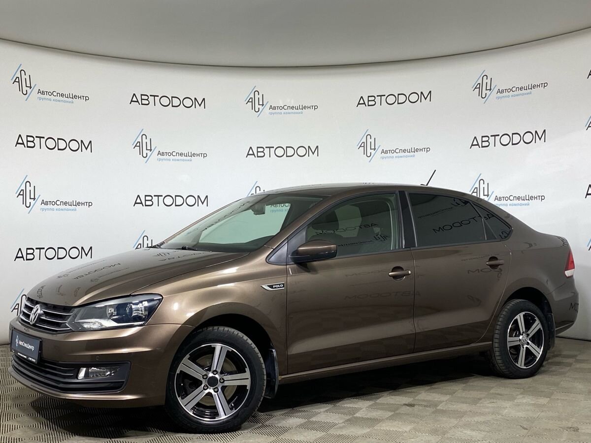 Volkswagen Polo V [рестайлинг] 1.6 MT (110 л.с.) Drive Коричневый 2018 с пробегом 113 000 км
