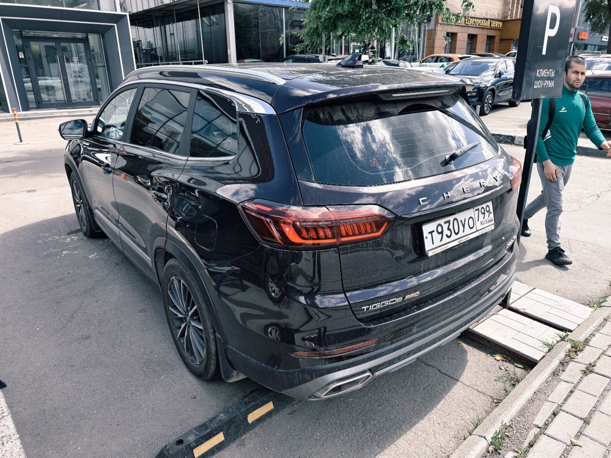 CHERY Tiggo 8 Pro I поколение 1.6 AMT (186 л.с.) Dreamline Фиолетовый 2021 с пробегом 97 235 км