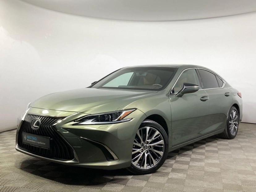Автомобиль Lexus ES VII поколение 2.5 AT (200 л.с.) Advance Зелёный 2020 с пробегом 53 600 км