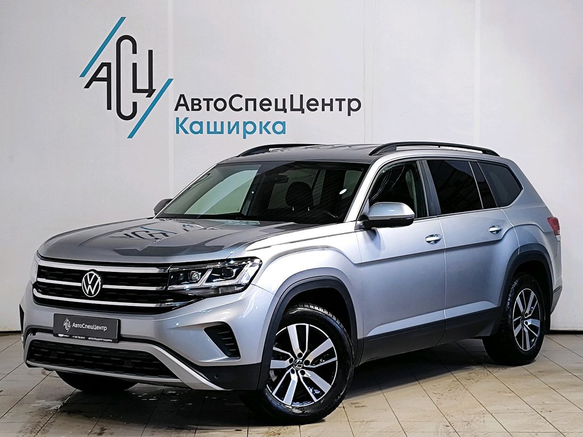 Volkswagen Teramont I [рестайлинг] 2.0 AT 4WD (220 л.с.) Status Серый 2021 с пробегом 97 693 км