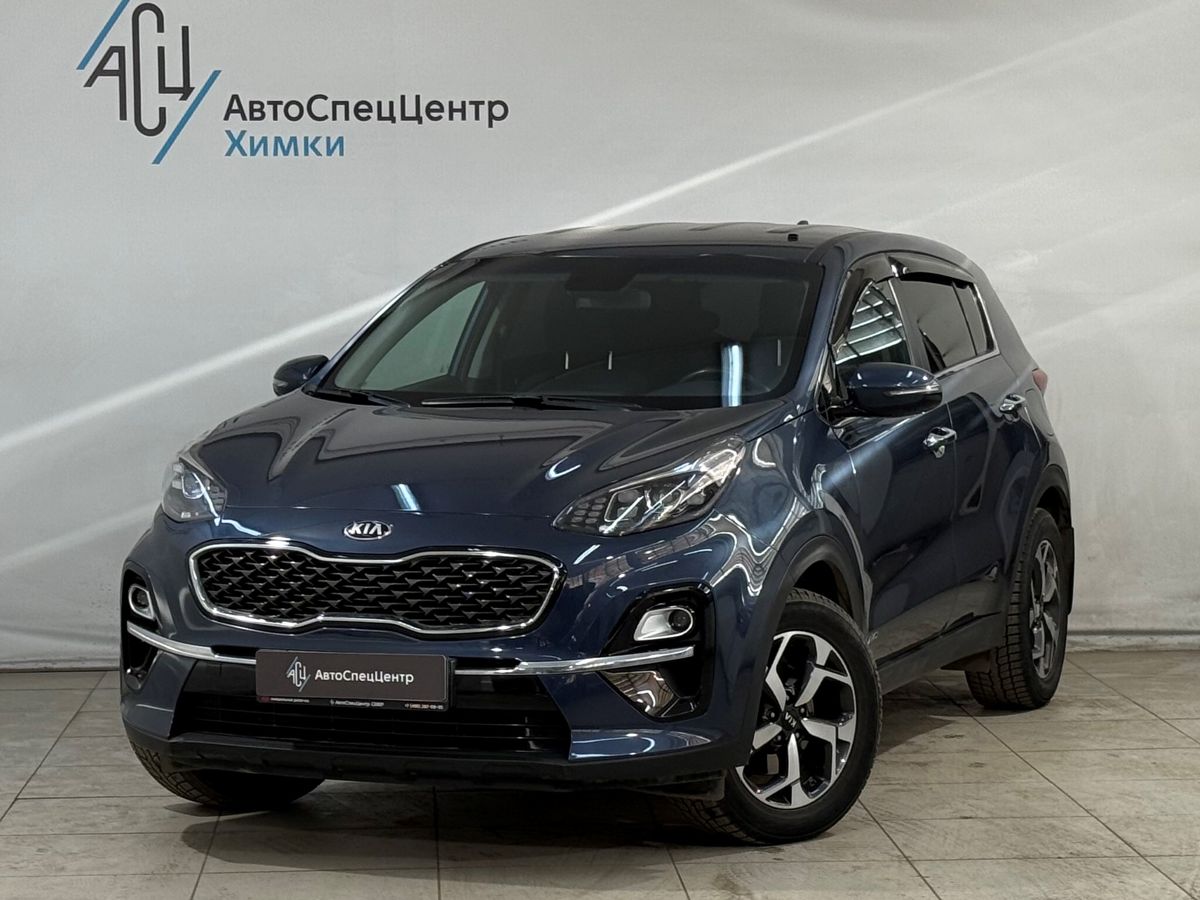 Автомобиль Kia Sportage IV [рестайлинг] 2.0 AT 4WD (150 л.с.) Лига Европы Серый 2020 с пробегом 52 000 км