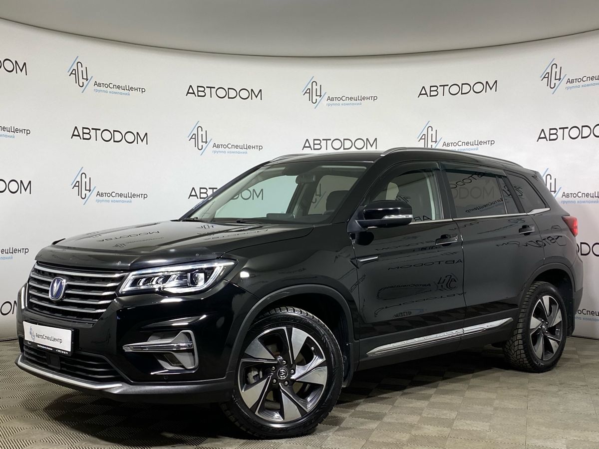 Автомобиль Changan CS75 I [рестайлинг] 1.8 AT 4WD (150 л.с.) Luxe 4WD Чёрный 2020 с пробегом 106 413 км