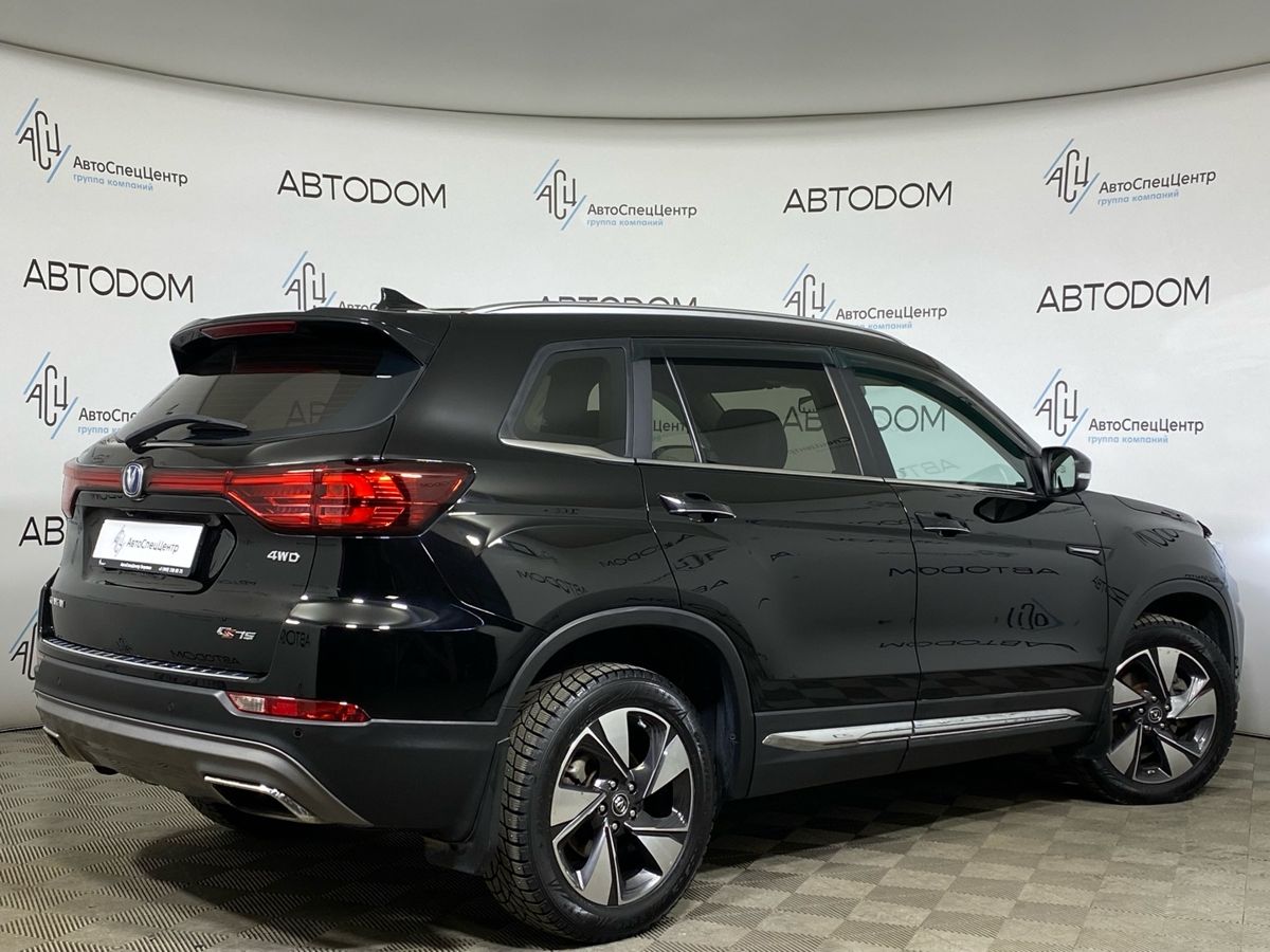 Автомобиль Changan CS75 I [рестайлинг] 1.8 AT 4WD (150 л.с.) Luxe 4WD Чёрный 2020 с пробегом 106 413 км