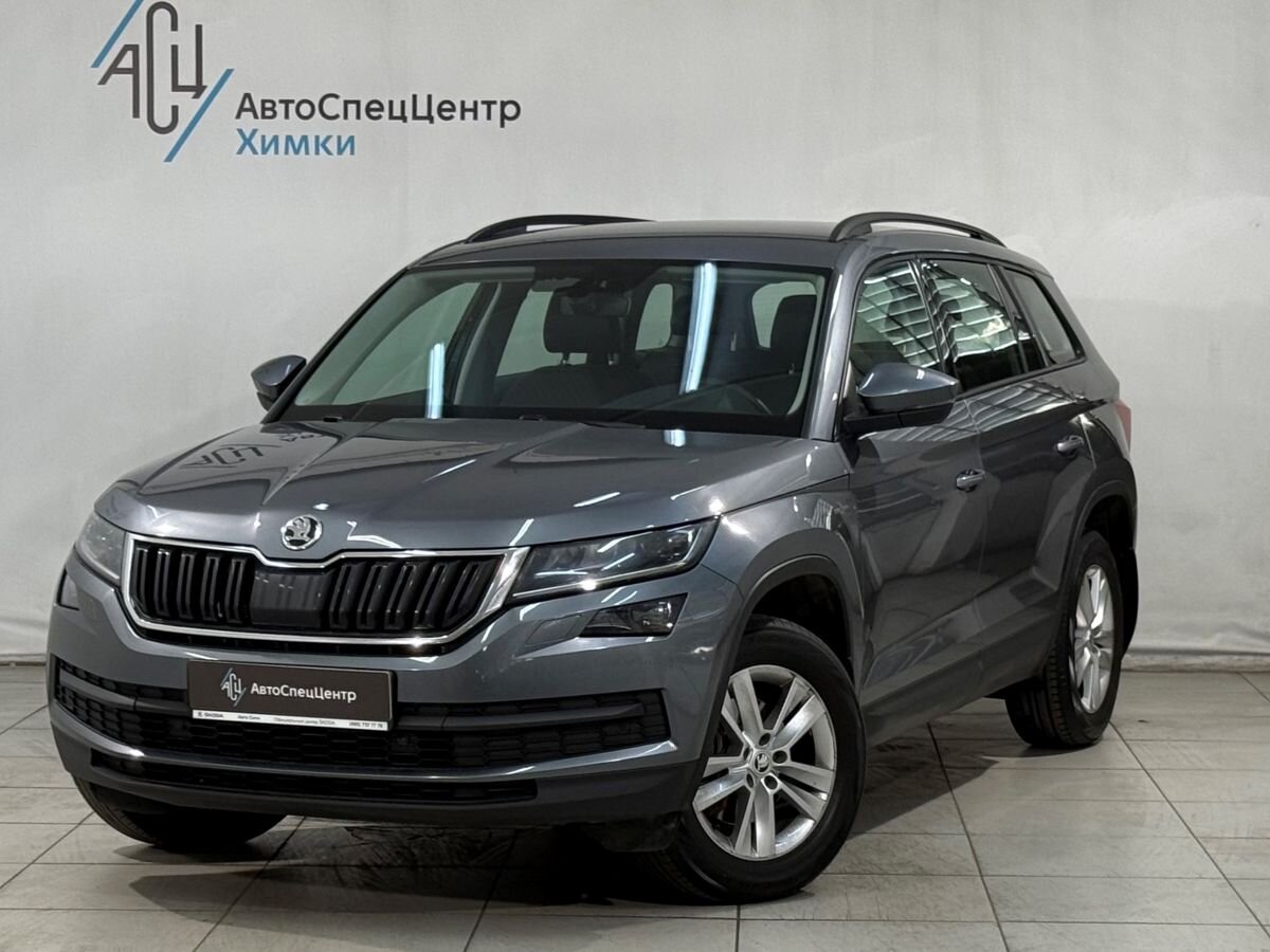 Skoda Kodiaq I поколение 1.4 AMT 4WD (150 л.с.) Hockey Edition Серый 2019 с пробегом 66 000 км