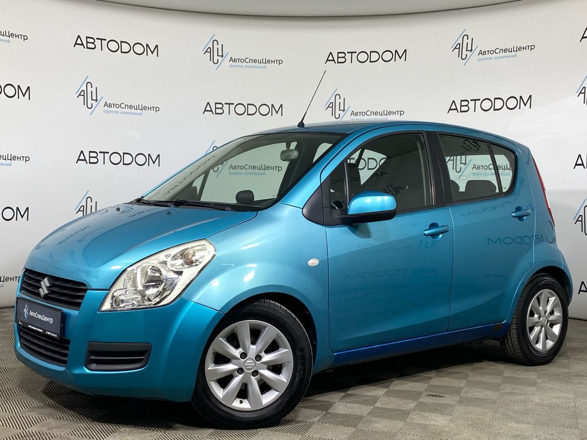 Suzuki Splash I поколение 1.2 AT (94 л.с.) Base Голубой 2011 с пробегом 89 207 км