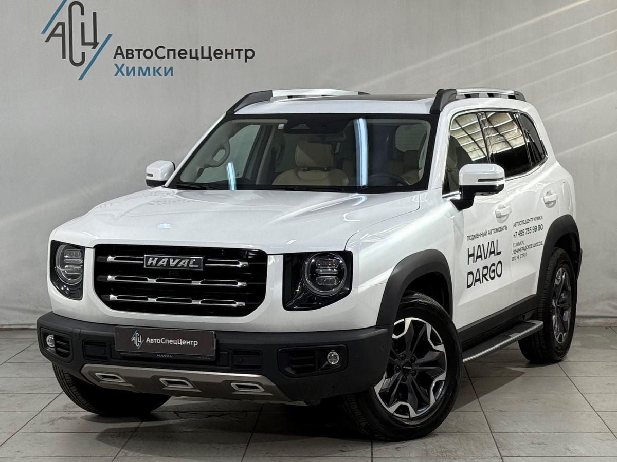Haval Dargo I поколение 2.0 AMT 4WD (192 л.с.) Tech Plus Белый 2025 с пробегом 23 500 км