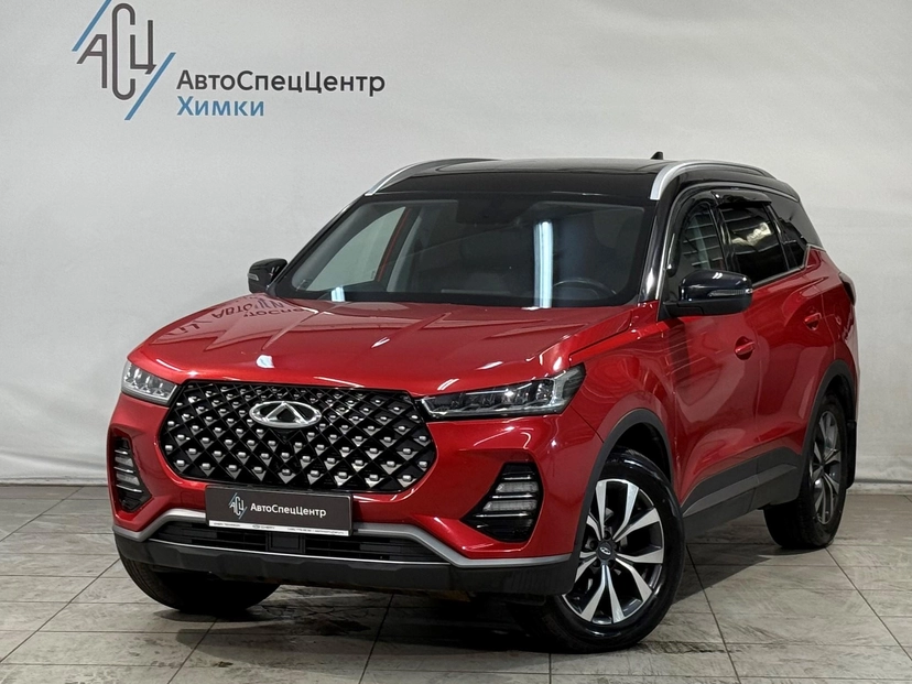 Автомобиль CHERY Tiggo 7 Pro I поколение 1.5 CVT (147 л.с.) Prestige Красный 2021 с пробегом 48 500 км