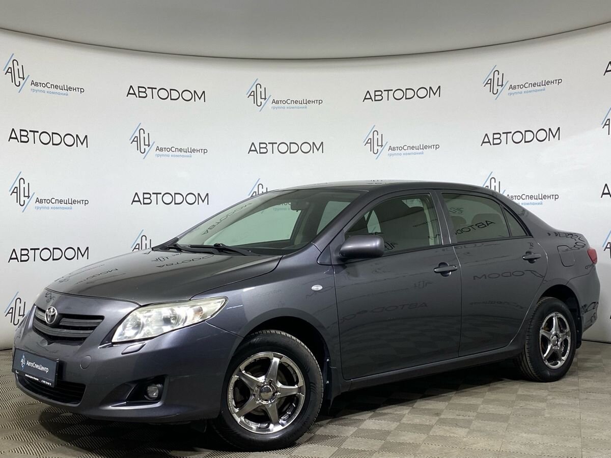 Toyota Corolla X поколение (E140/E150) 1.4 MT (97 л.с.) Комфорт Серый 2008 с пробегом 486 000 км