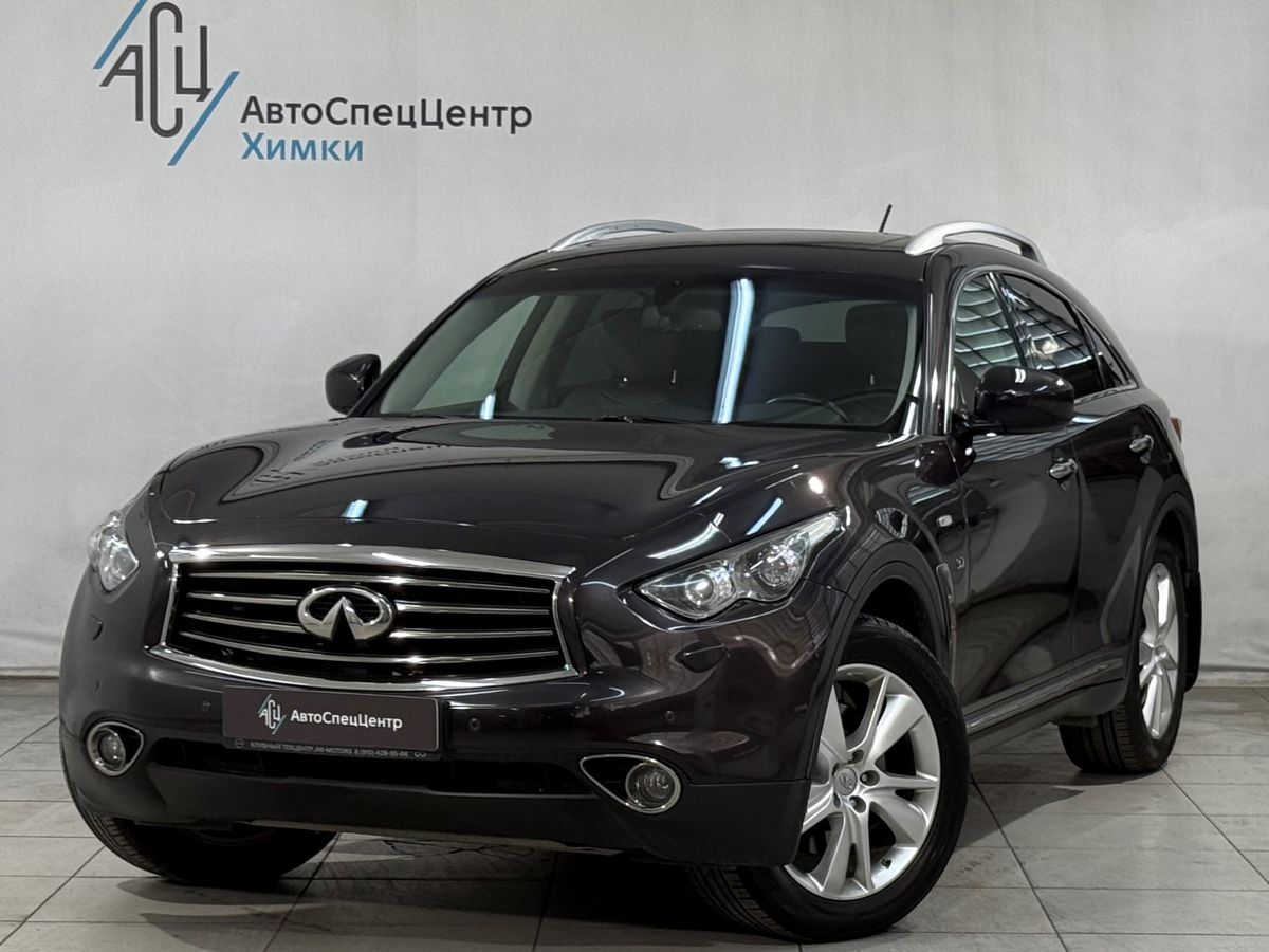 Infiniti QX70 I поколение (S51) 3.7 AT 4WD (333 л.с.) Premium Коричневый 2013 с пробегом 109 000 км