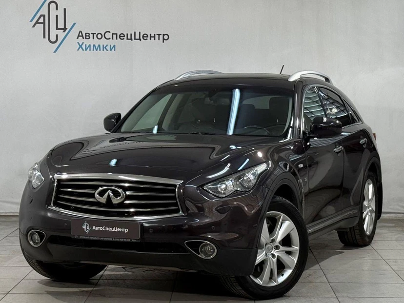 Infiniti QX70 I поколение (S51) 3.7 AT 4WD (333 л.с.) Premium Коричневый 2013 с пробегом 109 000 км