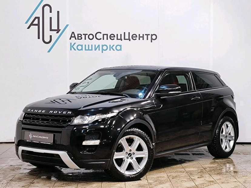 Автомобиль Land Rover Range Rover Evoque I поколение 2.0 9AT 4WD (240 л.с.) Base Чёрный 2012 с пробегом 103 476 км