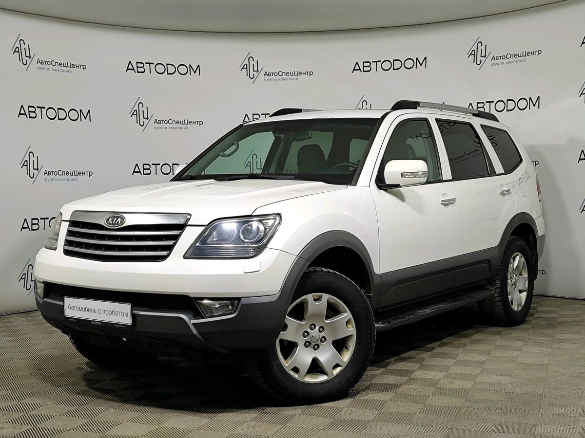 Автомобиль Kia Mohave I поколение 3.0d 8AT 4WD (250 л.с.) Premium Белый 2013 с пробегом 232 163 км