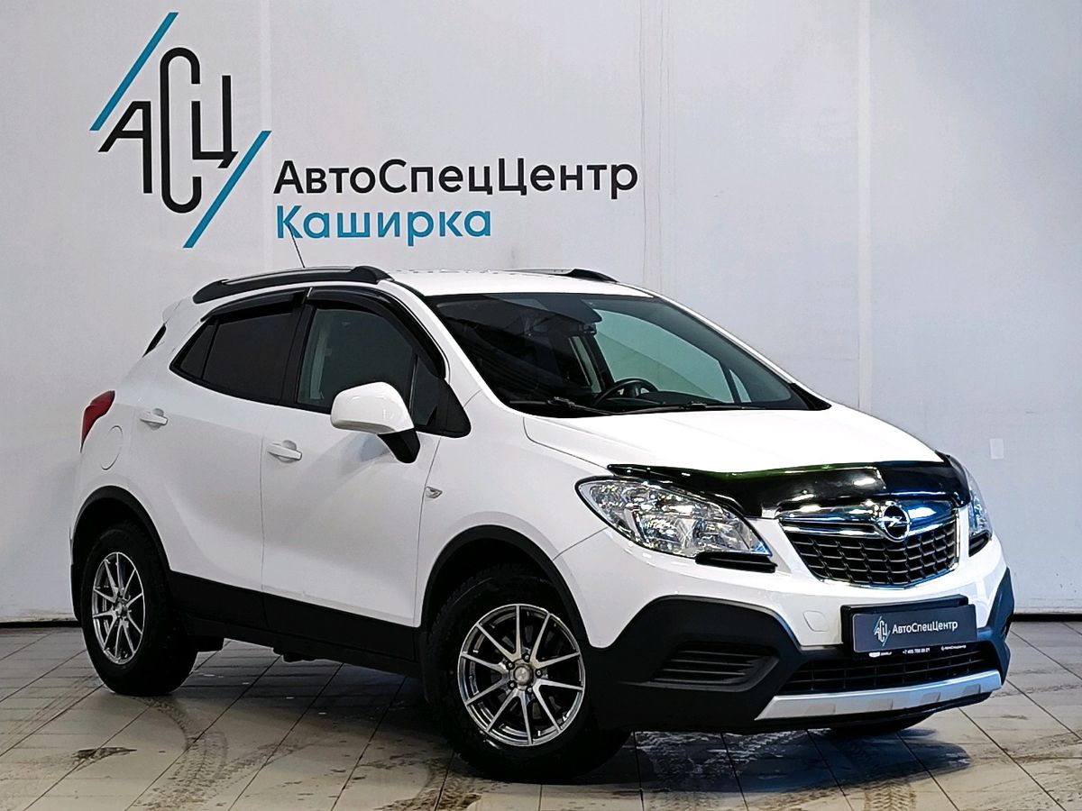 Автомобиль Opel Mokka I поколение 1.8 MT (140 л.с.) Essentia Белый 2014 с пробегом 88 286 км
