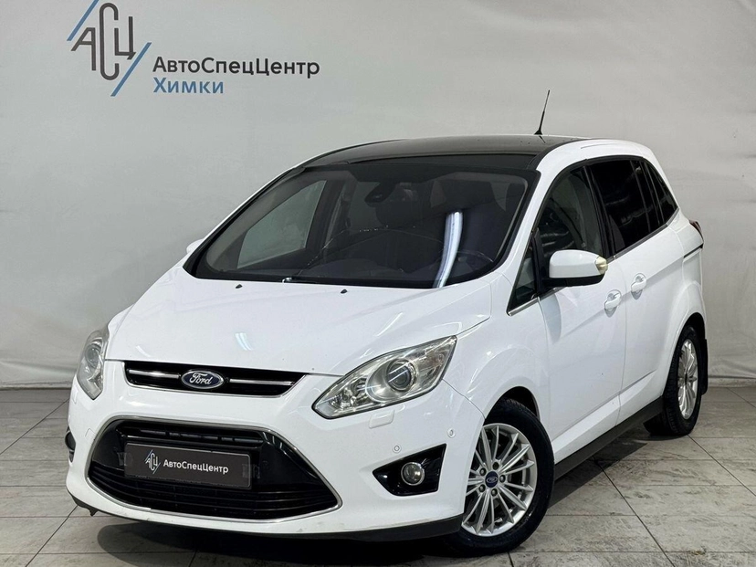 Автомобиль Ford C-Max II поколение 2.0d AMT (140 л.с.) Base Белый 2011 с пробегом 167 000 км