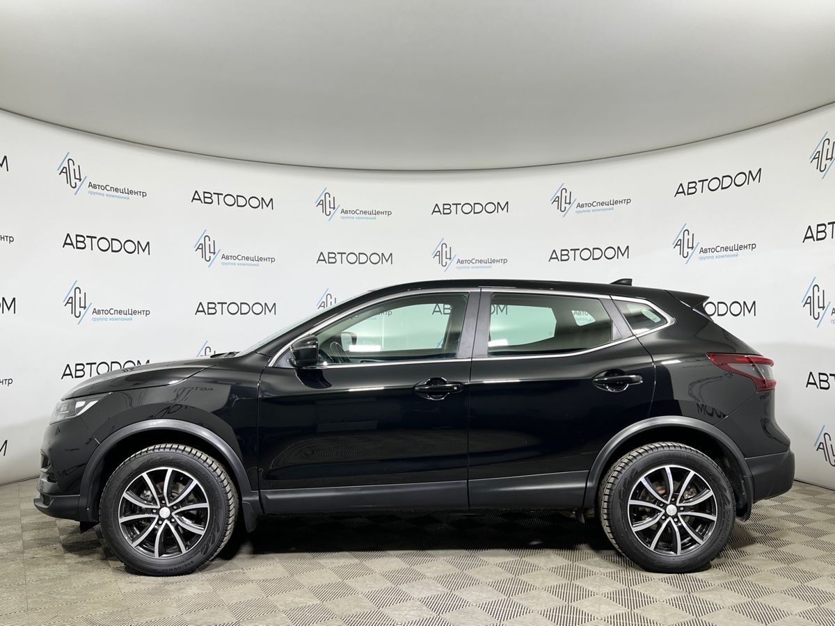 Автомобиль Nissan Qashqai II [рестайлинг] 2.0 CVT 4WD (144 л.с.) SE+ (2019-2020) Чёрный 2021 с пробегом 155 496 км