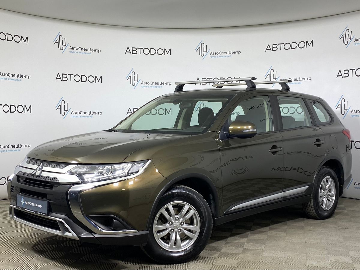 Автомобиль Mitsubishi Outlander III [3-й рестайлинг] 2.0 CVT 4WD (146 л.с.) Instyle Чёрный 2020 с пробегом 129 119 км