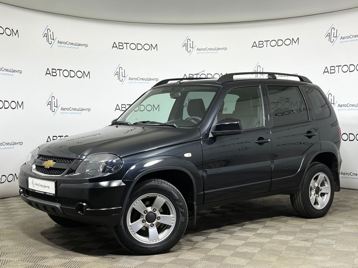 Chevrolet Niva I [рестайлинг] 1.7 MT 4WD (80 л.с.) LE+ Чёрный 2018 с пробегом 65 705 км