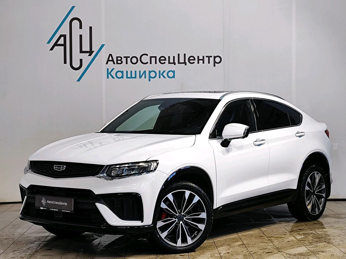 Автомобиль Geely Tugella I [рестайлинг] 2.0 AT 4WD (238 л.с.) Flagship Белый 2024 с пробегом 30 555 км