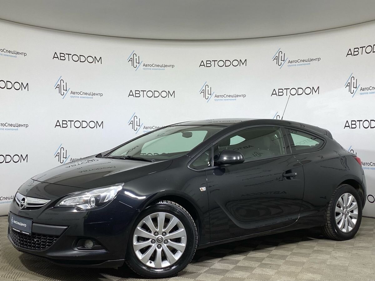 Автомобиль Opel Astra IV (J) [рестайлинг] 1.4 AT (140 л.с.) Enjoy Чёрный 2014 с пробегом 129 540 км