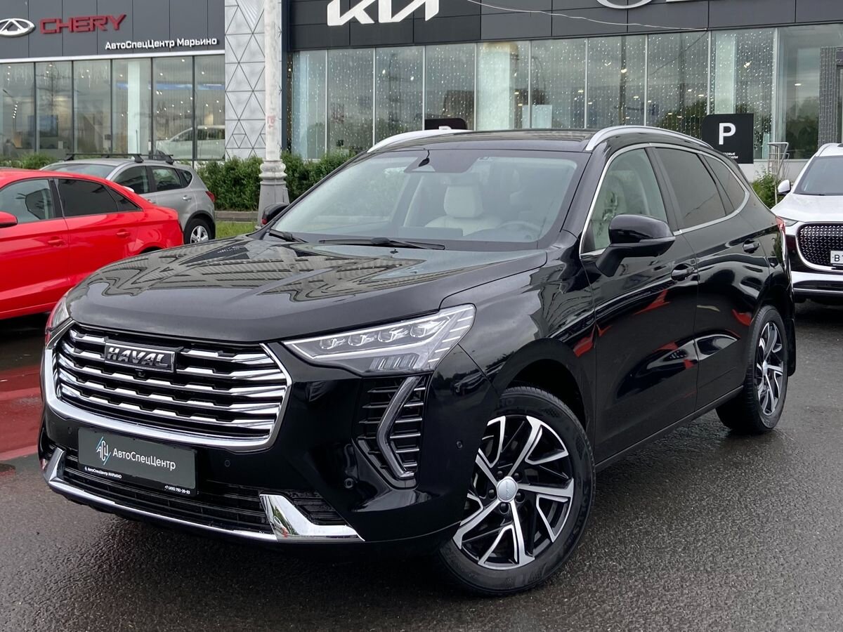 Haval Jolion I [рестайлинг] 1.5 AMT 4WD (150 л.с.) Premium Чёрный 2023 с пробегом 17 500 км