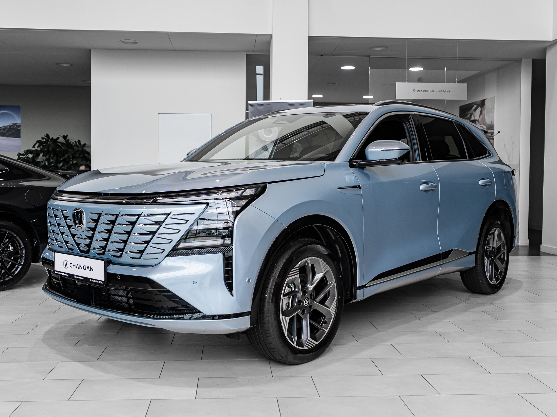 Changan CS75PLUS IV поколение 2.0 AT 4WD (233 л.с.) Техно / Tech Голубой 2025 новый