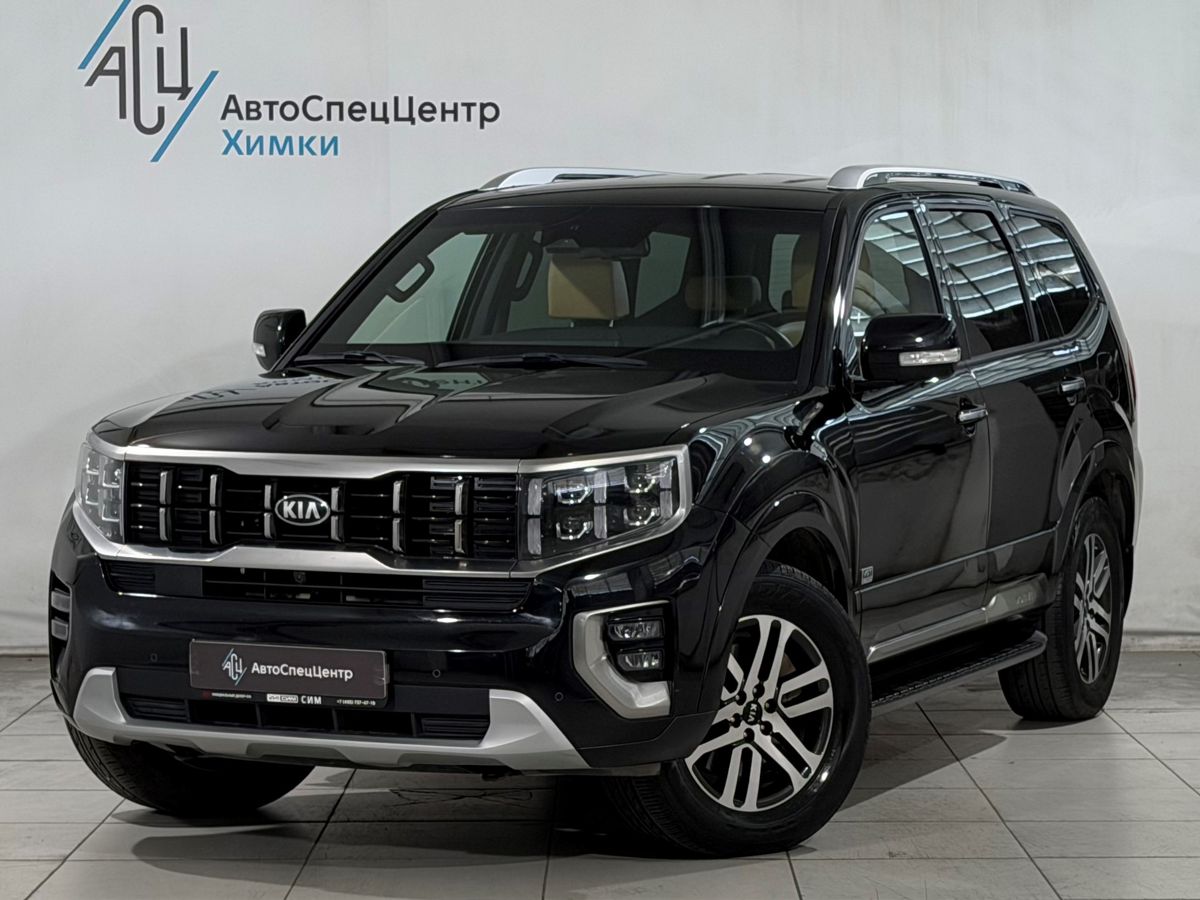 Kia Mohave I [2-й рестайлинг] 3.0d AT 4WD (249 л.с.) Prestige (2020-2021) Чёрный 2021 с пробегом 72 000 км
