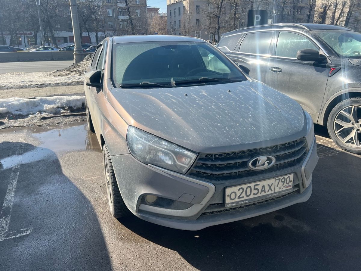 Автомобиль Lada (ВАЗ) Vesta I поколение 1.8 MT (122 л.с.) Exclusive Серый 2020 с пробегом 61 087 км