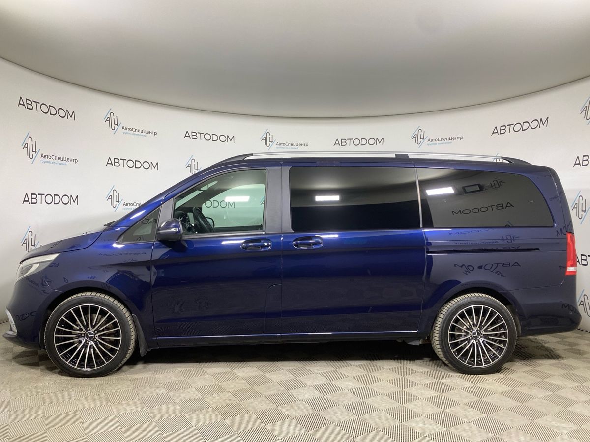 Mercedes-Benz V-Класс II поколение (W447) 250 2.1d AT 4Matic Long (190 л.с.) Base Синий 2016 с пробегом 141 000 км