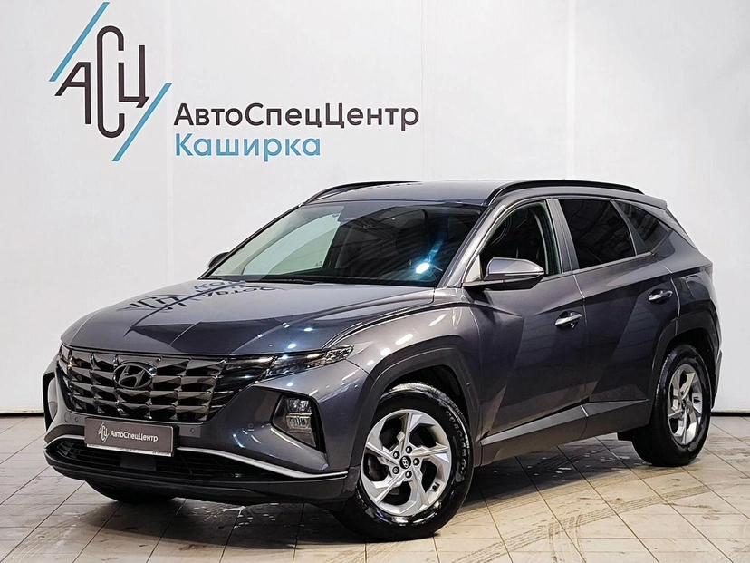 Автомобиль Hyundai Tucson IV поколение 2.0d AT 4WD (186 л.с.) Lifestyle + Smart Sense Серый 2021 с пробегом 80 207 км