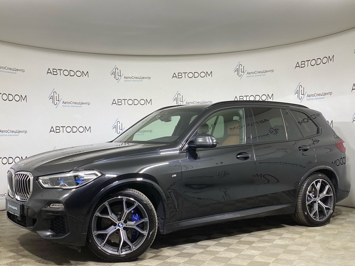 BMW X5 IV поколение (G05) 3.0d AT 4WD (249 л.с.) M Sport Pro Чёрный 2020 с пробегом 105 191 км