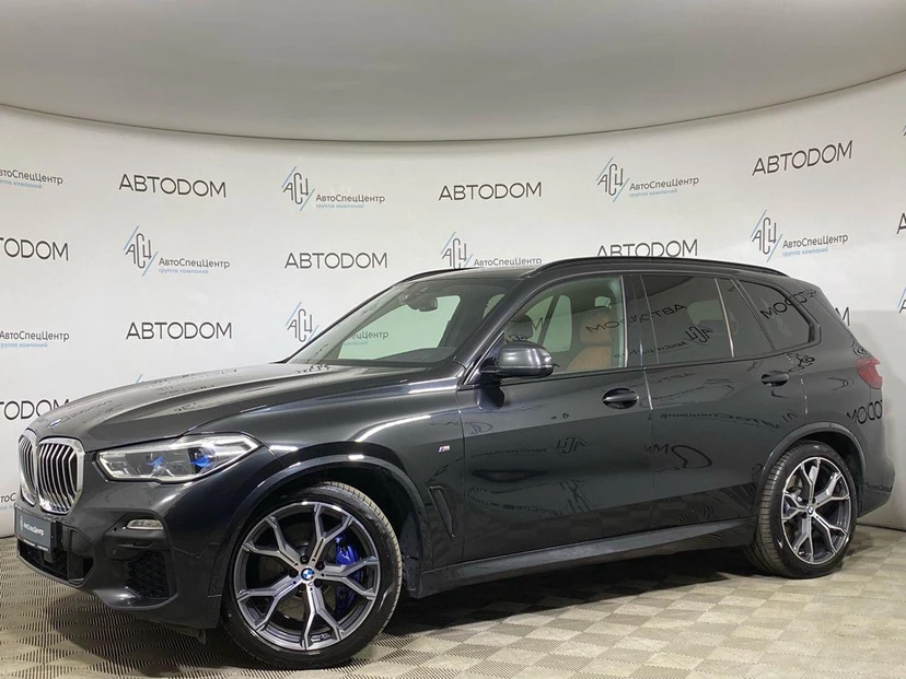 BMW X5 IV поколение (G05) 3.0d AT 4WD (249 л.с.) M Sport Pro Чёрный 2020 с пробегом 105 191 км