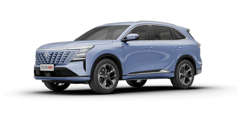 Changan CS75PLUS IV поколение 2.0 AT 4WD (233 л.с.) Техно / Tech Голубой 2025 новый