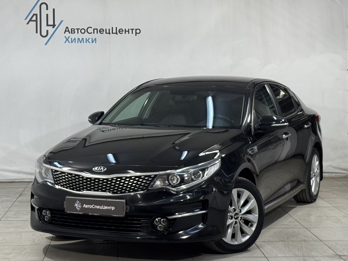Kia Optima IV поколение 2.4 AT (188 л.с.) Prestige Чёрный 2017 с пробегом 115 039 км