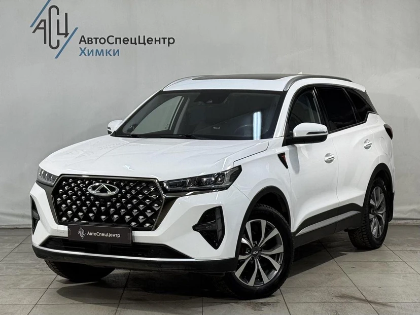 Автомобиль CHERY Tiggo 7 Pro Max I поколение 1.6 AMT (150 л.с.) Ultimate Белый 2024 с пробегом 52 500 км