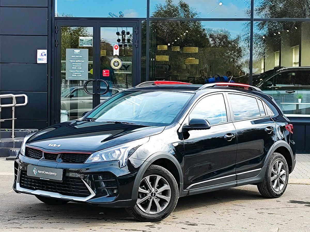 Kia Rio IV [рестайлинг] 1.6 AT (123 л.с.) Style Чёрный 2021 с пробегом 50 094 км