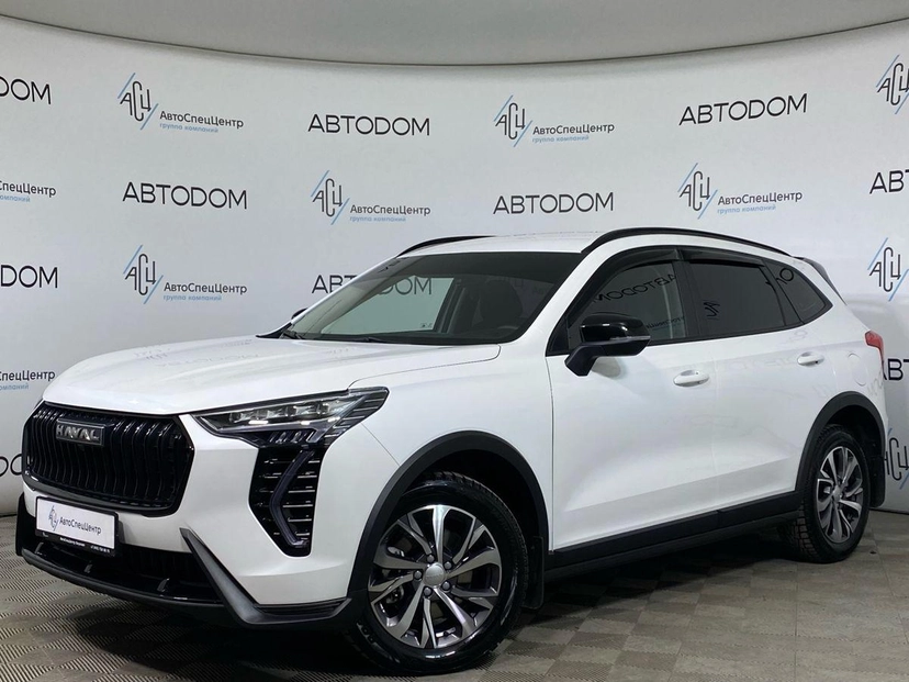 Автомобиль Haval Jolion I поколение 1.5 AMT (143 л.с.) Elite Белый 2024 с пробегом 5 521 км