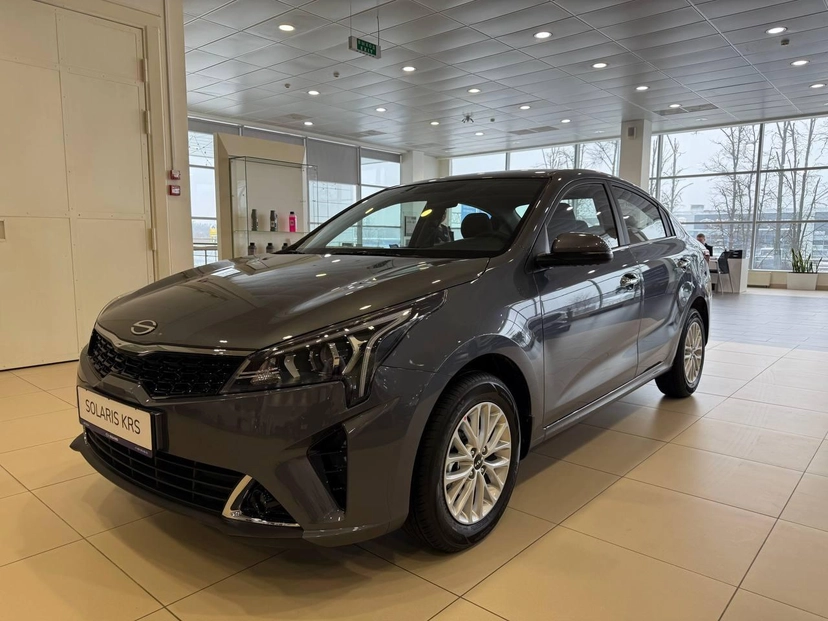Автомобиль Solaris KRS I поколение 1.6 AT (123 л.с.) Prestige Серый 2025 новый