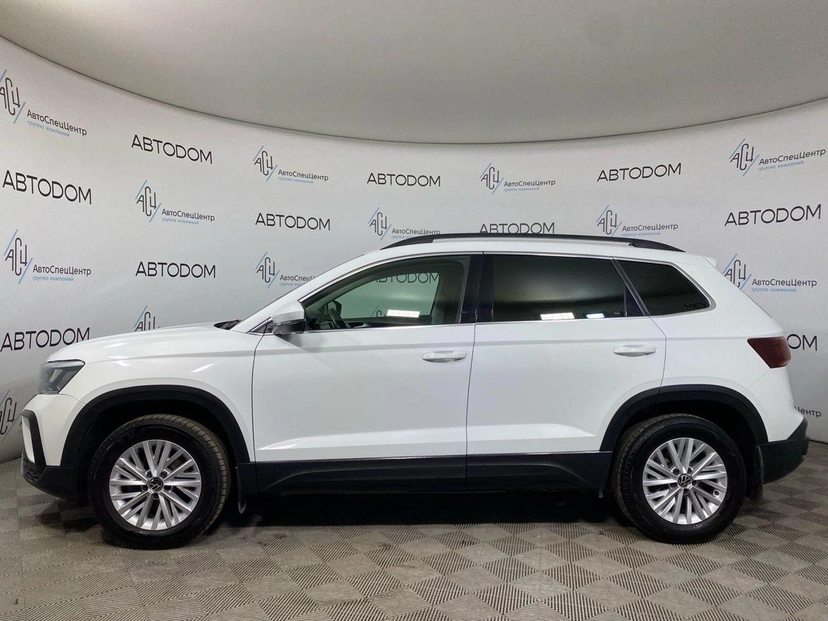 Автомобиль Volkswagen Taos I поколение 1.4 AT (150 л.с.) JOY! Белый 2021 с пробегом 75 067 км