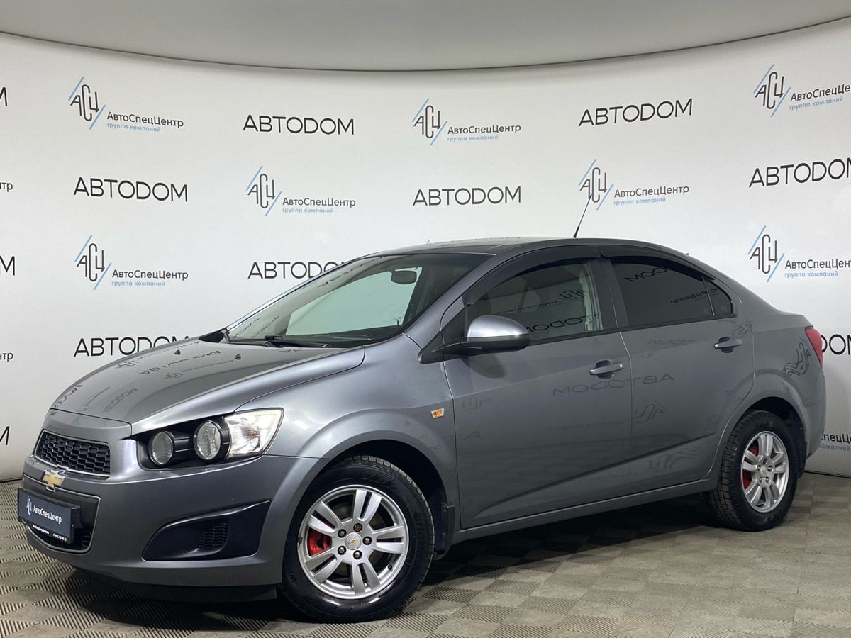 Chevrolet Aveo II поколение (T300) 1.6 AT (115 л.с.) LT Серый 2014 с пробегом 173 000 км
