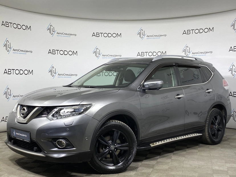 Автомобиль Nissan X-Trail III поколение (T32) 2.5 CVT 4WD (171 л.с.) LE Top Серый 2017 с пробегом 89 500 км