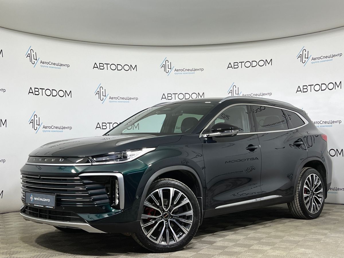 Автомобиль EXEED TXL I [2-й рестайлинг] 2.0 AT 4WD (197 л.с.) Флагман Зелёный 2024 с пробегом 12 031 км