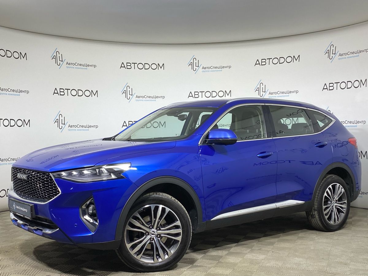 Haval F7 I поколение 1.5 AMT 4WD (150 л.с.) Premium (2019-2020) Синий 2020 с пробегом 85 186 км