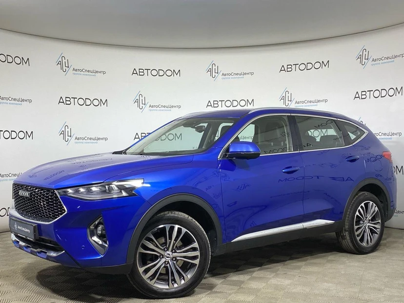 Haval F7 I поколение 1.5 AMT 4WD (150 л.с.) Premium (2019-2020) Синий 2020 с пробегом 85 186 км