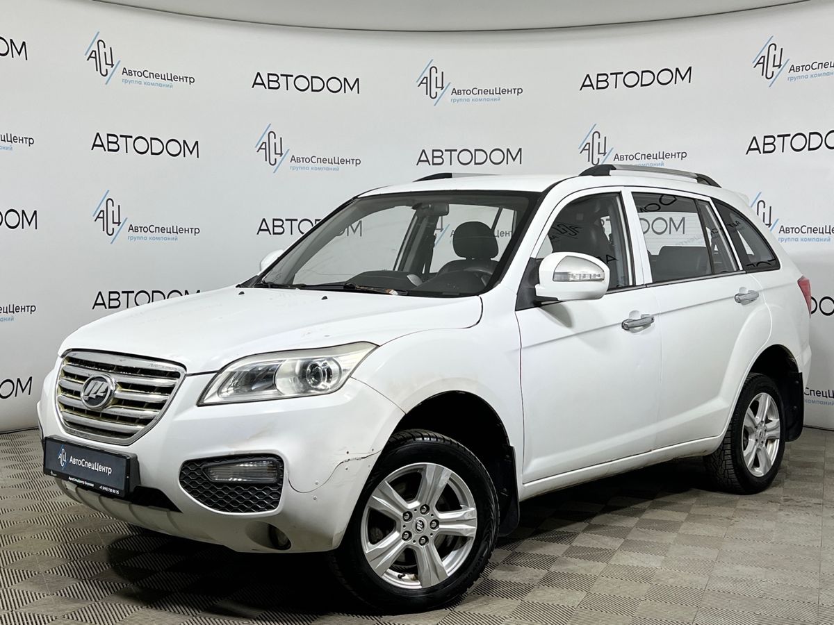 Автомобиль Lifan X60 I поколение 1.8 MT (128 л.с.) Comfort Белый 2014 с пробегом 120 000 км