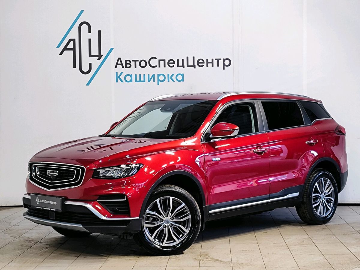 Автомобиль Geely Atlas Pro I поколение 1.5 AMT 4WD (177 л.с.) Flagship Красный 2024 с пробегом 45 533 км