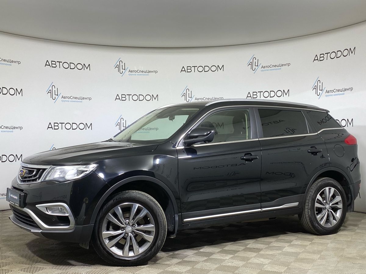 Geely Atlas I поколение 2.4 AT 4WD (149 л.с.) Luxe Чёрный 2021 с пробегом 160 000 км
