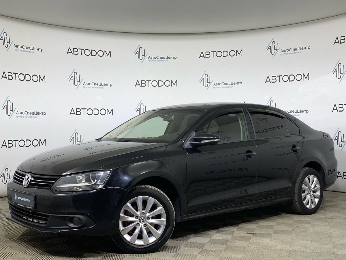 Volkswagen Jetta VI поколение 1.6 AT (105 л.с.) Comfortline Чёрный 2012 с пробегом 224 084 км