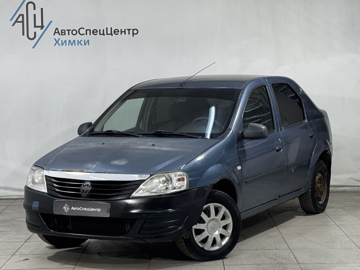 Renault Logan I [рестайлинг] 1.6 MT (84 л.с.) Prestige Синий 2011 с пробегом 372 000 км
